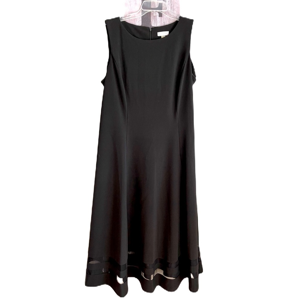 Calvin Klein Black Sleeveless Dress
